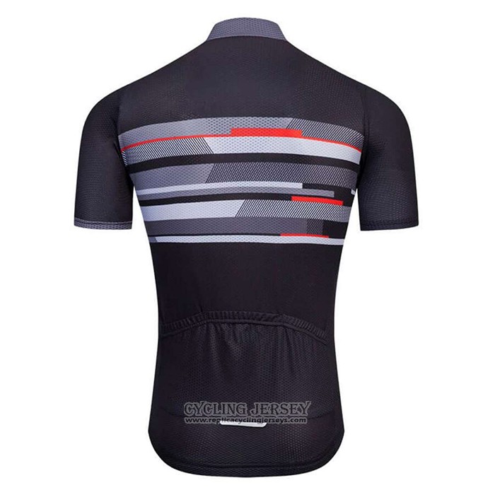 2021 Cycling Jersey Factory Stock Black Short Sleeve And Bib Short